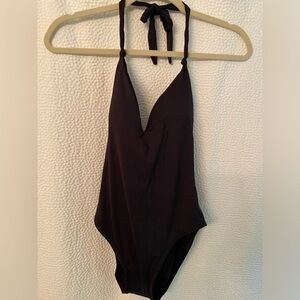 LOFT black 1 piece swimsuit